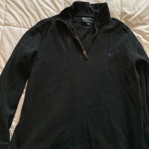 Unisex polo Ralph Lauren quarter zip sweater